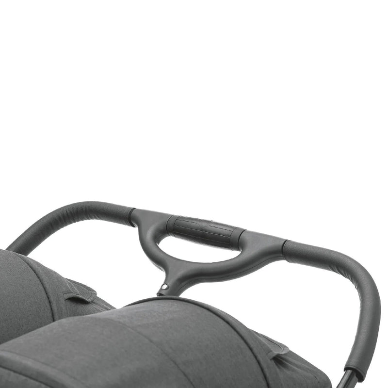 Zwillingsbuggy plus zwei Joie Softwanne (grau melange)