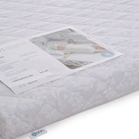 KOTTO OLIN Babymatratze 120×60×8 cm mit Reissverschluss-Bezug