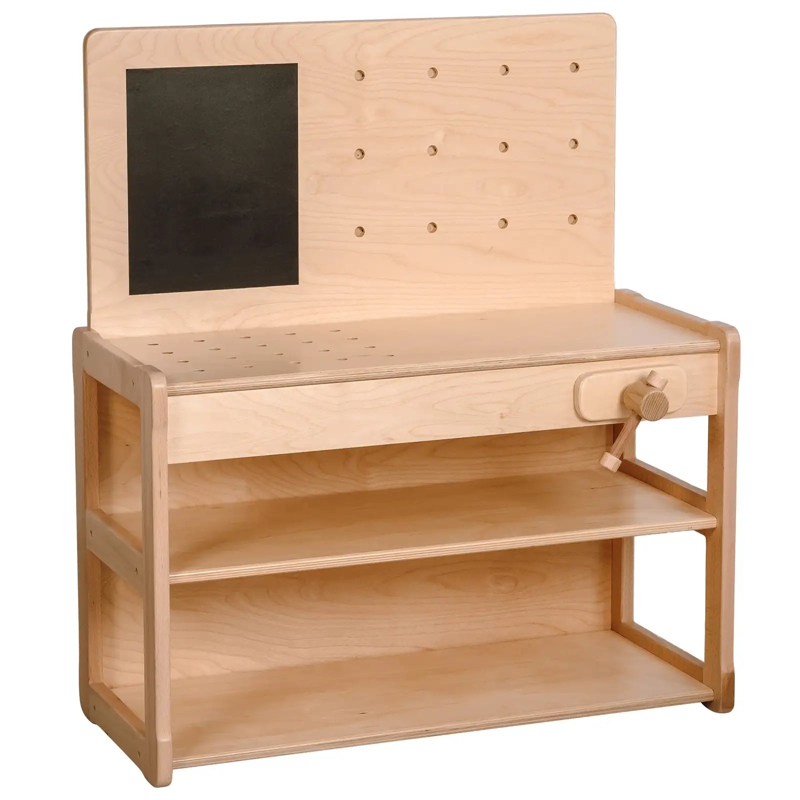 WOOD & LUCK Werkbank (Naturholz)