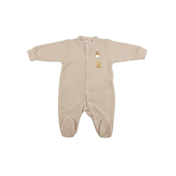 Zewi bébé-jou Baby Kombi Frottée-Stretch Größe 74 Steppe