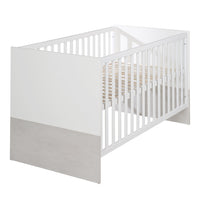 Kinderzimmer Möbelset „Julia“ 3-teilig mit umbaubarem Kinderbett 70x140 cm, Wickelkommode und 3-türigem Kleiderschrank