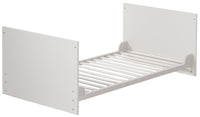 Zimmerset 'Maren' inkl. Kombi-Bett 70 x 140 cm, Wickelkommode breit & Schrank 3-türig - Weiß