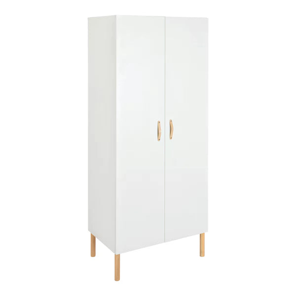 Schardt Melody White Kleiderschrank 2-türig, weiß/geölt