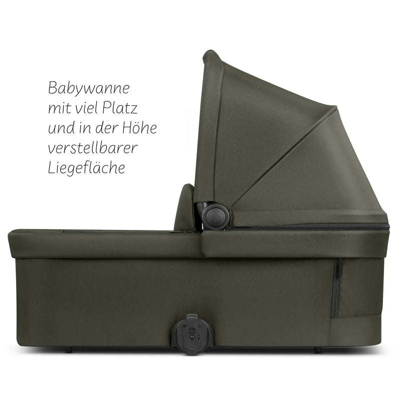 ABC Design City Life 3in1 Kinderwagen Set Nature inkl. Babyschale Tulip