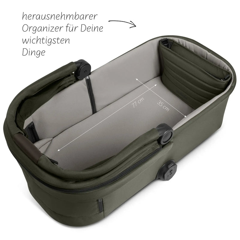 ABC Design City Life 3in1 Kinderwagen Set Nature inkl. Babyschale Tulip