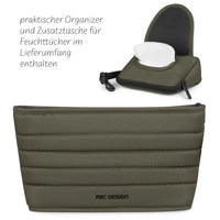 ABC Design City Life 3in1 Kinderwagen Set Nature inkl. Babyschale Tulip