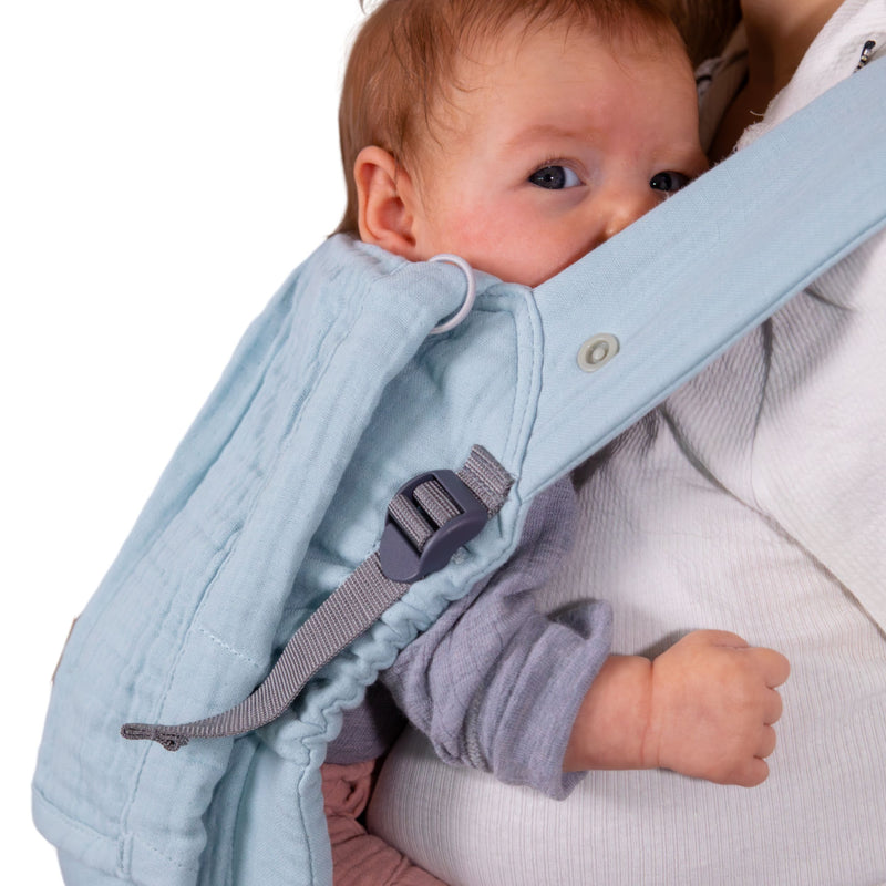 Aurora Breeze Musselin Babytrage Halfbuckle