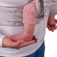 Aurora Koala Musselin Babytrage Halfbuckle ab Geburt