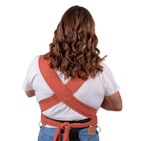Aurora Terracotta Musselin Babytrage Halfbuckle