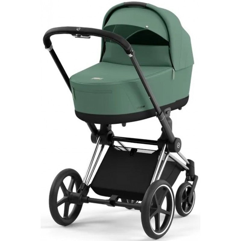 Cybex Priam 3in1 Chrome Black mit Farbe Leaf Green