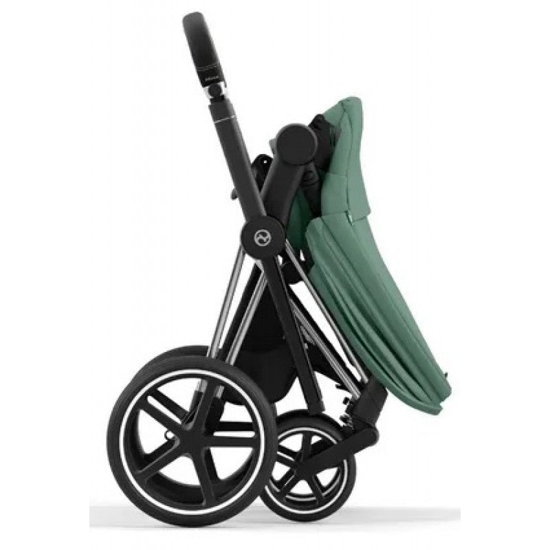 Cybex Priam 3in1 Chrome Black mit Farbe Leaf Green