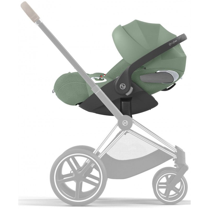 Cybex Priam 3in1 Matt Black mit Farbe Leaf Green