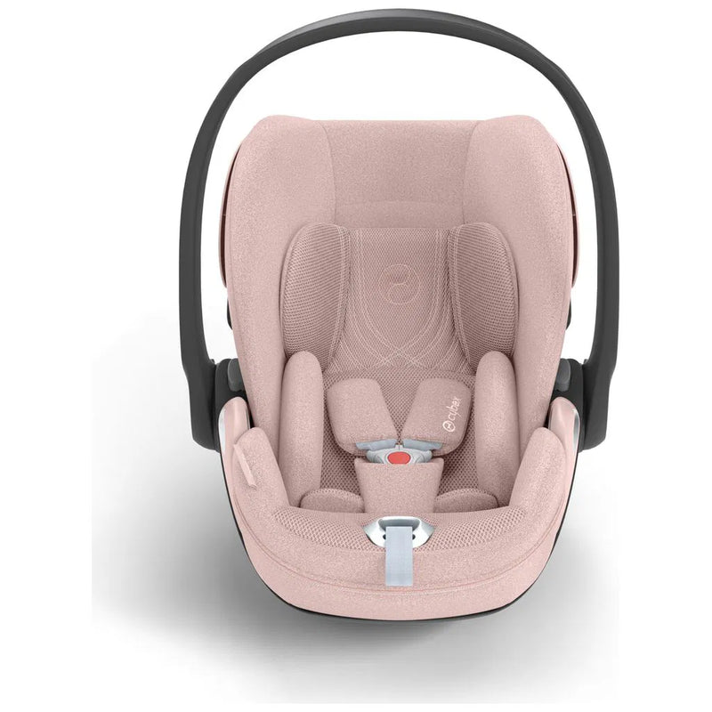 CYBEX e-Priam Style Collection Rosegold Rahmen 4in1 Set Faltbare Babywanne & Cloud T i-Size Plus mit Base T 360
