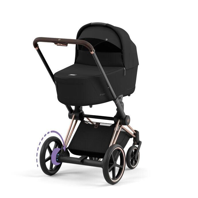 Cybex e-Priam 2in1 Kombikinderwagen (Rosegold/Sepia Black)