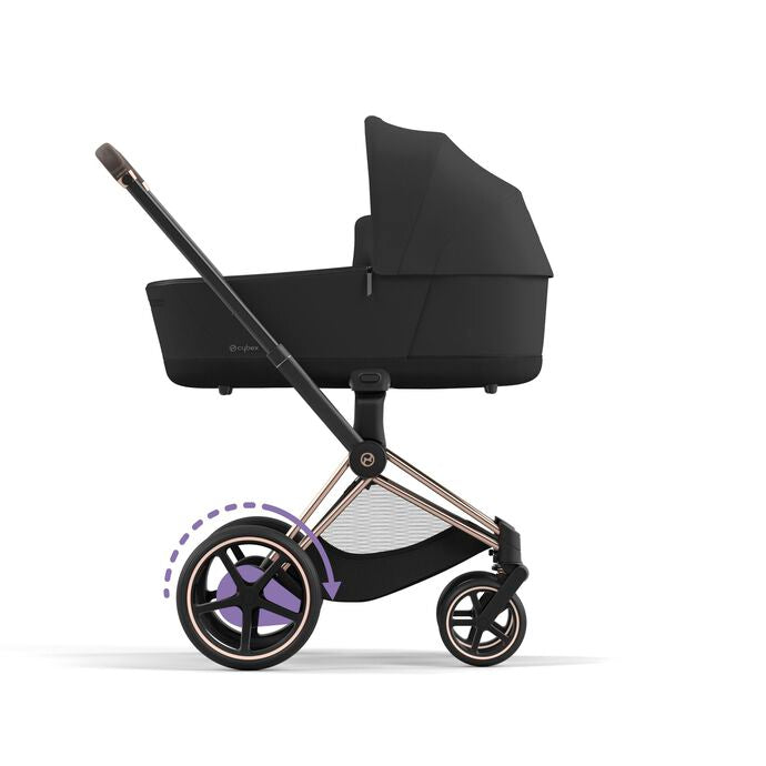 Cybex e-Priam 2in1 Kombikinderwagen (Rosegold/Sepia Black)