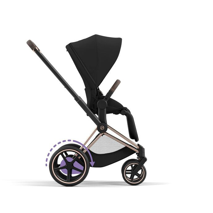 Cybex e-Priam 2in1 Kombikinderwagen (Rosegold/Sepia Black)