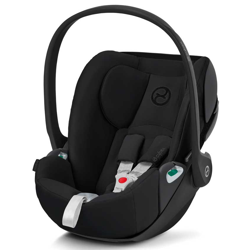 Cybex Priam Set 3-in-1 mit Cloud Z2 Babyschale(Deep Black, Gestell Rosegold)