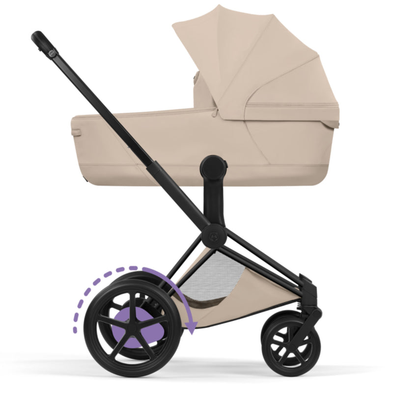 Cybex ePriam 5 Comfort 4in1 inkl. faltbare Babywanne | Kinderwagen Neue Generation