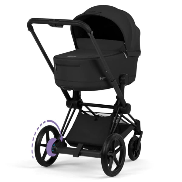 Cybex ePriam 5 Comfort 4in1 inkl. faltbare Babywanne | Kinderwagen Neue Generation