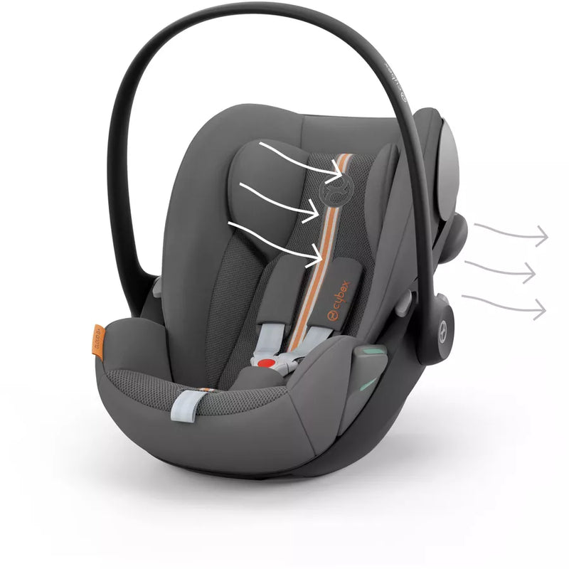 CYBEX Cloud G i-Size Plus Babyschale Lava Grey
