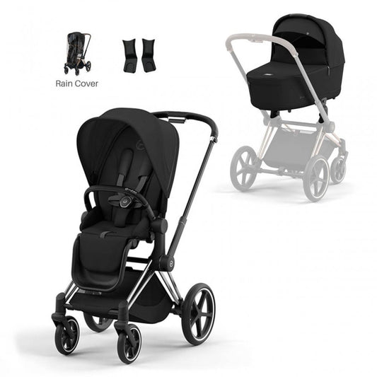 Cybex Priam Chrome mit black details 2in1 (Sepia Black)