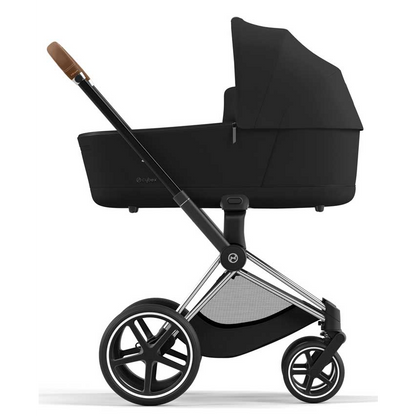 Cybex Priam Set 4-in-1 mit Cloud T i-Size  Plus Babyschale (Chrome mit Brown - Sepia Black)