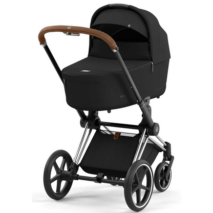 Cybex Priam Set 4-in-1 mit Cloud T i-Size  Plus Babyschale (Chrome mit Brown - Sepia Black)