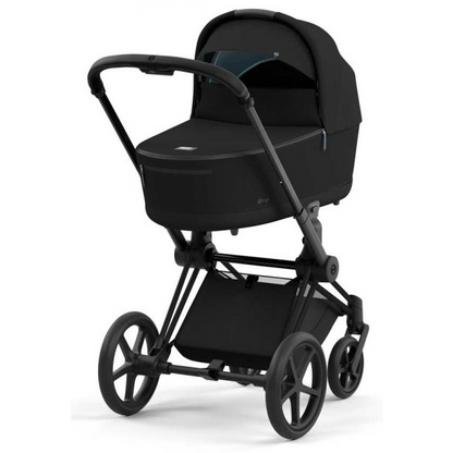 Cybex Priam Set 3-in-1 mit Cloud Z2 Babyschale(Deep Black)(Gestell Matt Black)