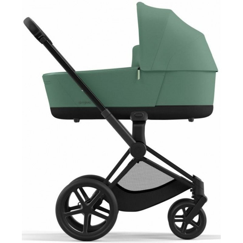 Cybex Priam 3in1 Matt Black mit Farbe Leaf Green