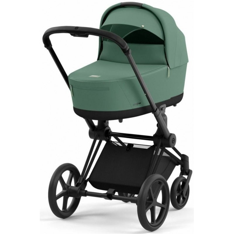 Cybex Priam 3in1 Matt Black mit Farbe Leaf Green