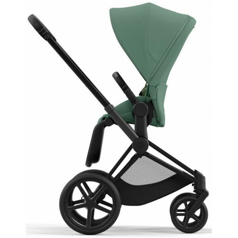 Cybex Priam 3in1 Matt Black mit Farbe Leaf Green