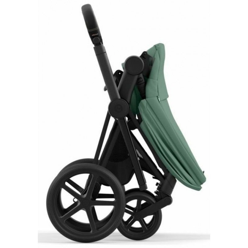 Cybex Priam 3in1 Matt Black mit Farbe Leaf Green