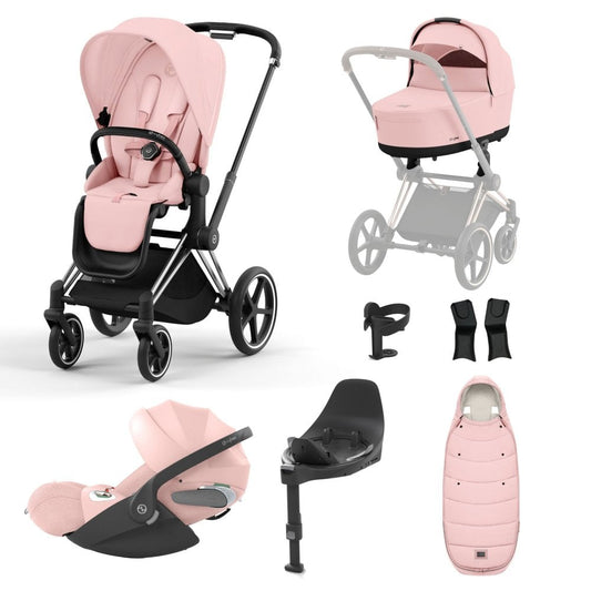 Cybex Priam Chrome mit black details Travel System