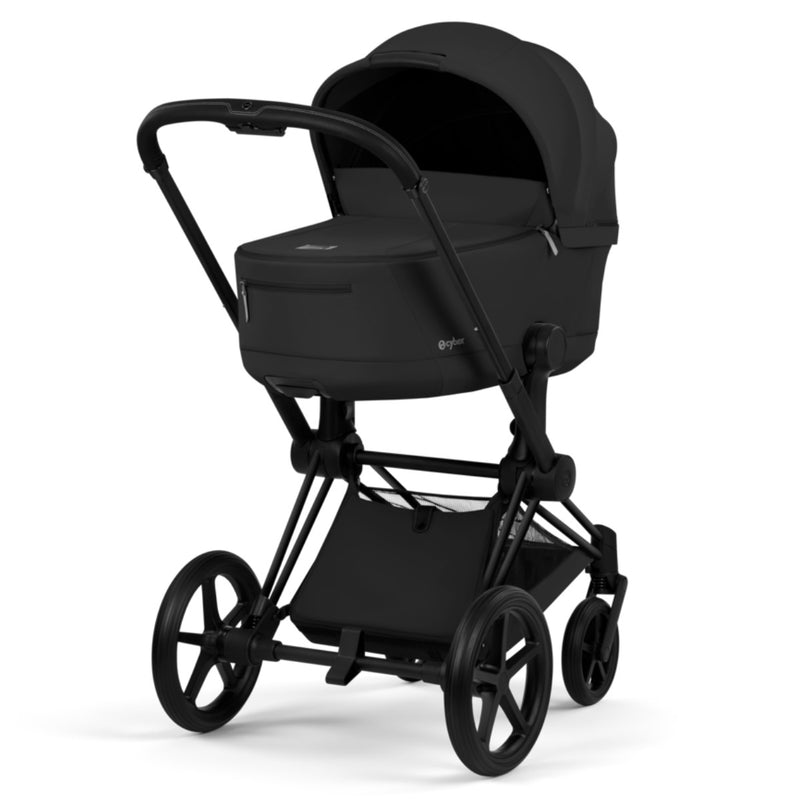 Cybex Priam 5 Comfort Kombikinderwagen 3in1 Set | Mit Cloud T i-Size Plus Babyschale & faltbarer Babywanne