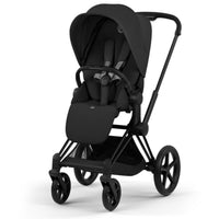Cybex Priam 5 Comfort Kombikinderwagen 3in1 Set | Mit Cloud T i-Size Plus Babyschale & faltbarer Babywanne