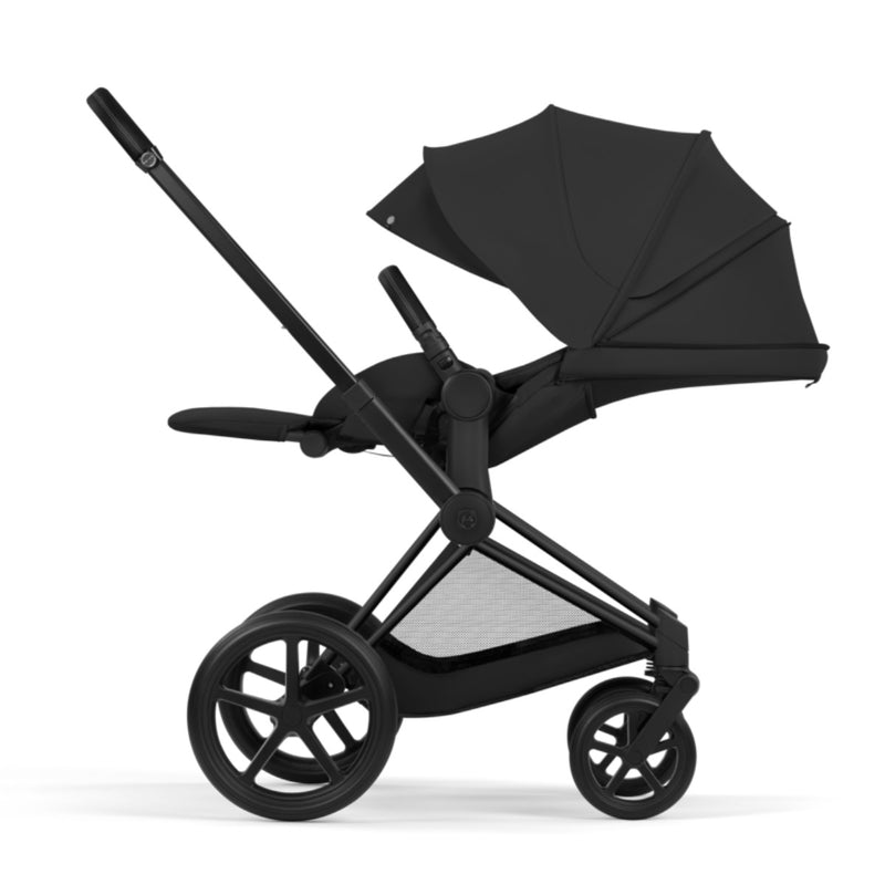 Cybex Priam 5 Comfort Kombikinderwagen 3in1 Set | Mit Cloud T i-Size Plus Babyschale & faltbarer Babywanne