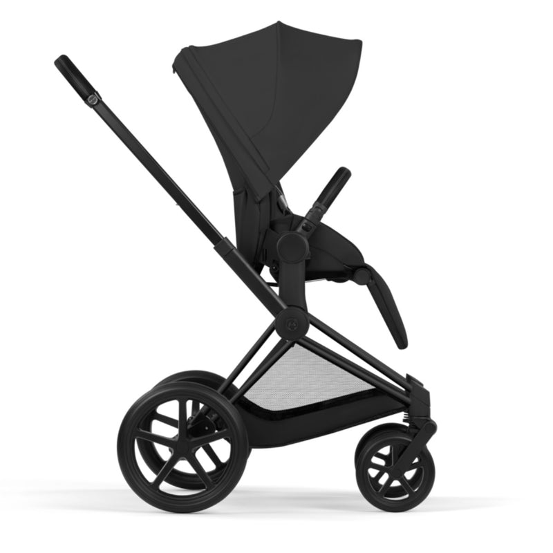 Cybex Priam 5 Comfort Kombikinderwagen 3in1 Set | Mit Cloud T i-Size Plus Babyschale & faltbarer Babywanne