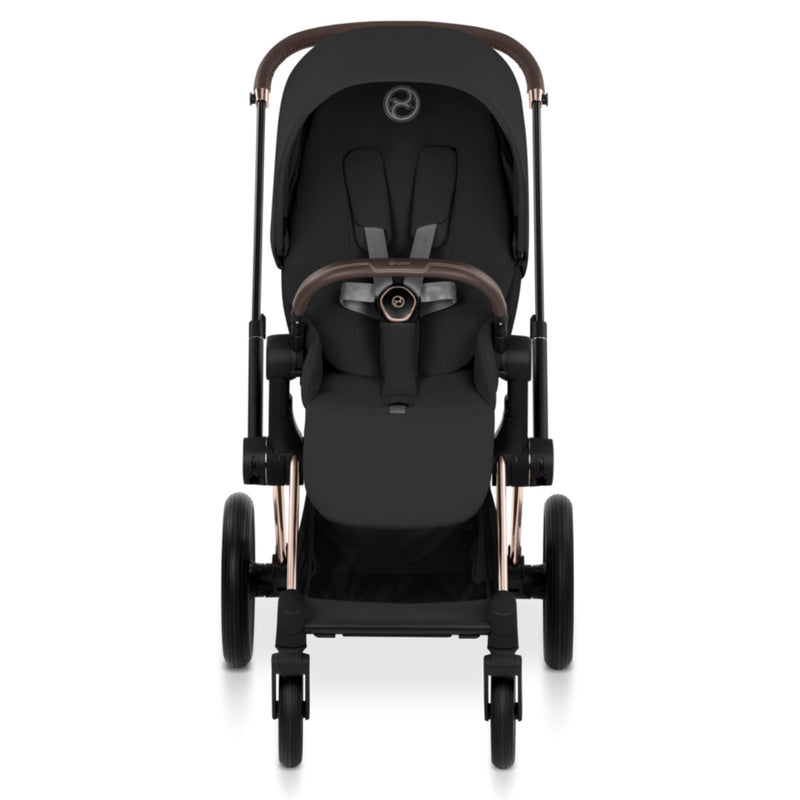 Cybex Priam 5 Comfort Kombikinderwagen 3in1 Set | Mit Cloud T i-Size Plus Babyschale & faltbarer Babywanne
