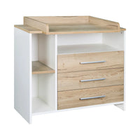 3-tlg. Babyzimmer Eco Plus mit 2-türigem Kleiderschrank