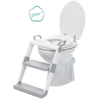 Toilettentrainer fillikid (Weiss/grau)