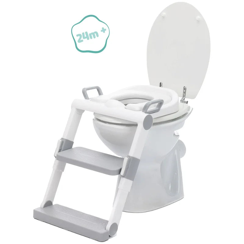 Toilettentrainer fillikid (Weiss/grau)