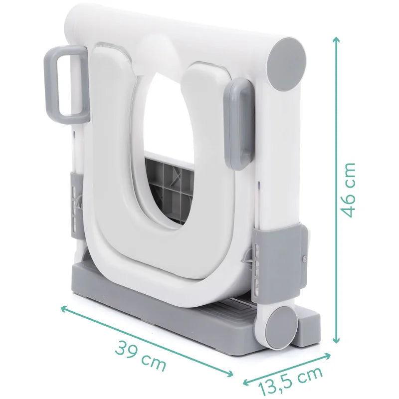 Toilettentrainer fillikid (Weiss/grau)