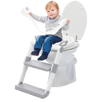 Toilettentrainer fillikid (Weiss/grau)