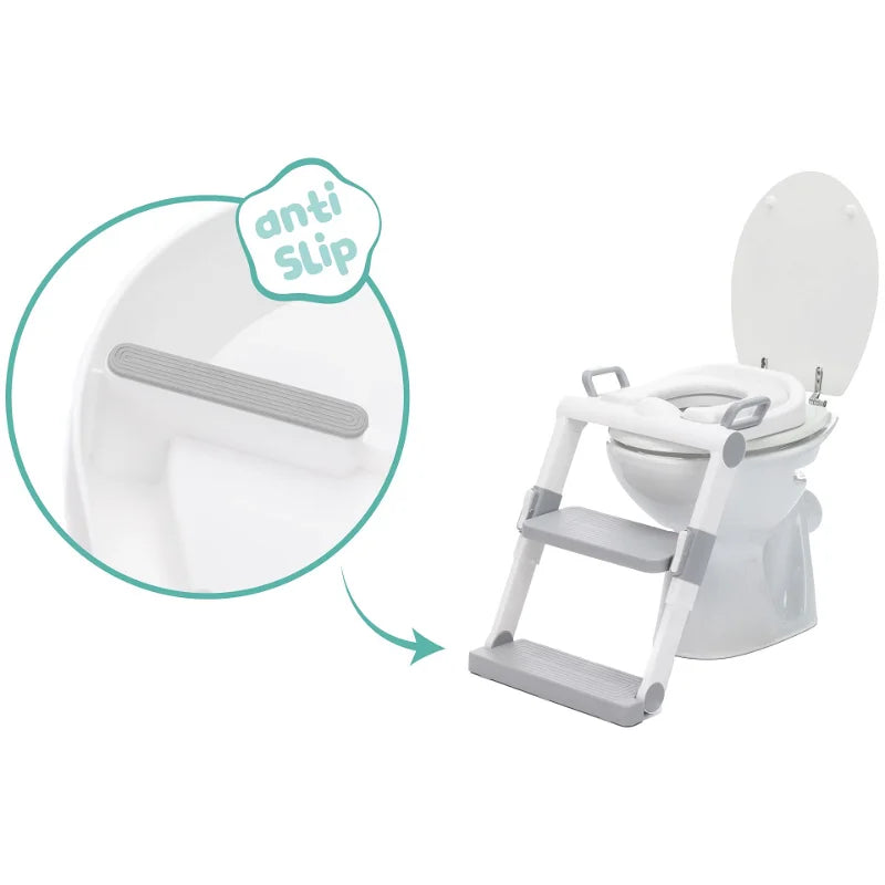 Toilettentrainer fillikid (Weiss/grau)