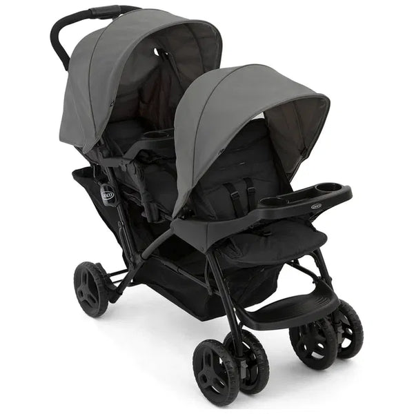 Graco Stadium Duo Geschwisterwagen titan