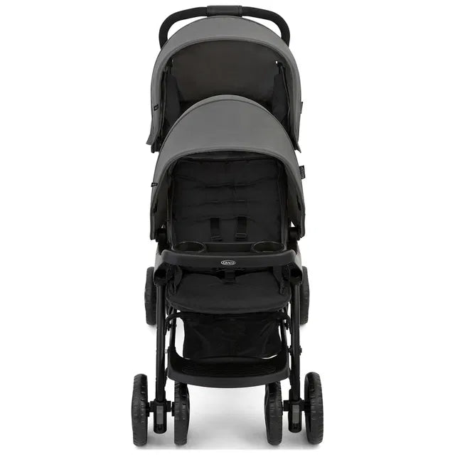 Graco Stadium Duo Geschwisterwagen titan