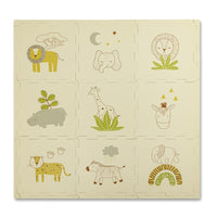 Puzzlematte, Safari Tiere