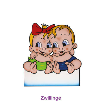 Geburtsfigur Zwillinge