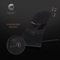 CAVOE BEBE Babywippe mit Vibration und 9 Melodien