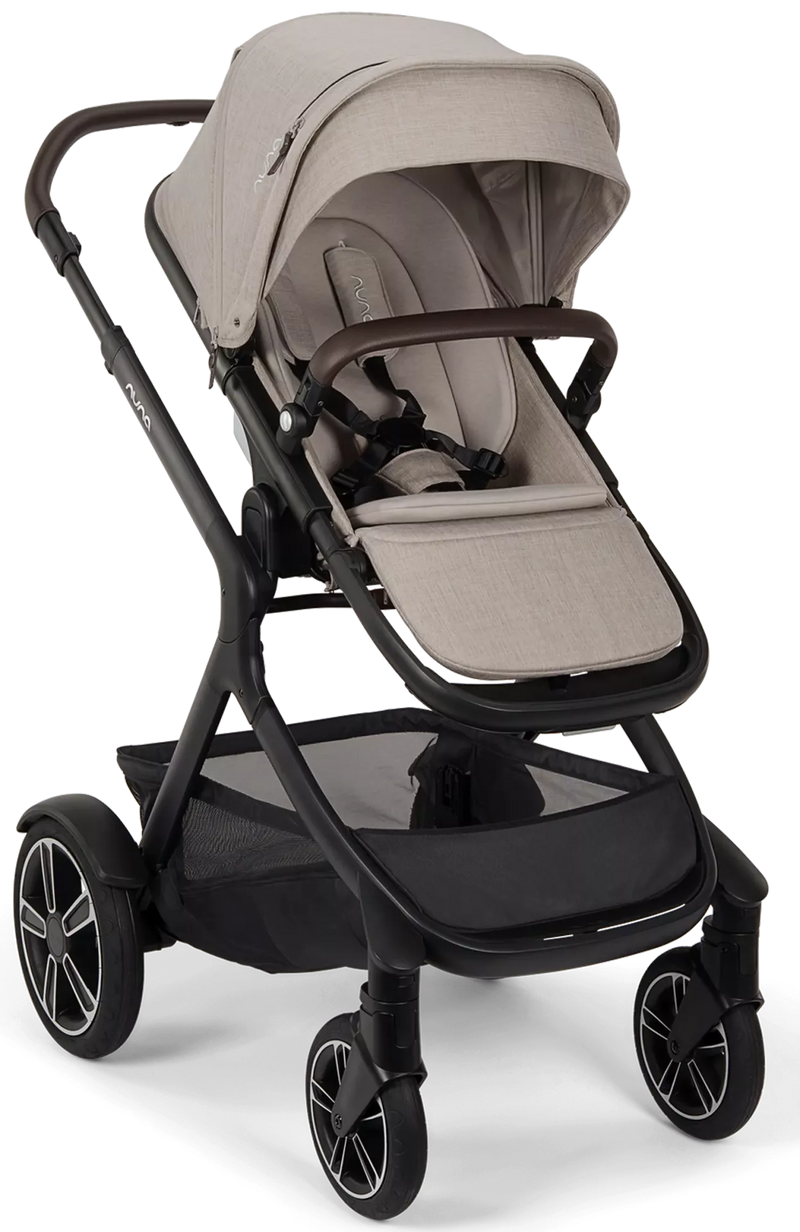 Nuna "DEMI™ next / Kinderwagen mit magnetischem Verschluss inkl. Adapter Regenverdeck und Rider Board